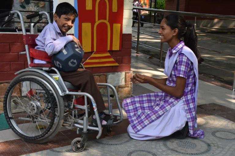 Brighter futures start with your support - children with disabilities